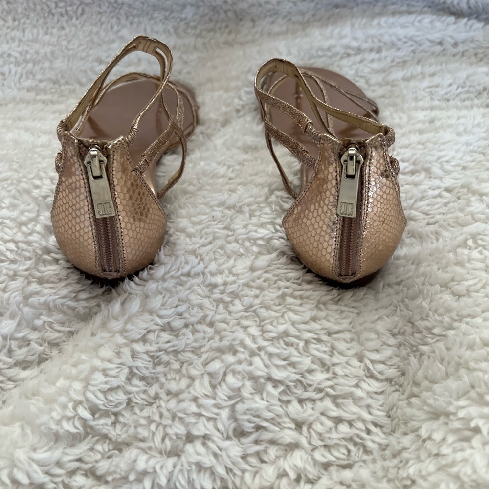 Ivanka Trump Brinze Strappy Sandals - Picture 4 of 6